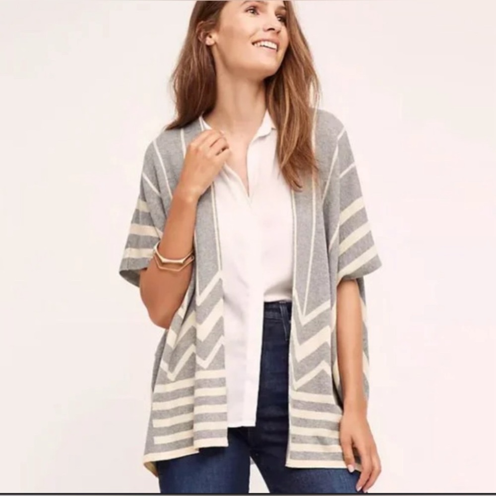 Anthropologie La Fee Verte Hudsen structured cardigan